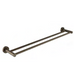 Antique Brass Double Towel Rail 750mm - Model AB-5072 - Elegant and Durable Bathroom Towel Holder with Double Rail Design