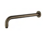 Antique Brass Wall Mounted Arm ABM-040 with 400mm length and sleek antique brass finish for larger bathroom installations.