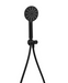 Black Round Shower Unit on Bracket – Matte Black Showerhead with WELS 3 Star Rating