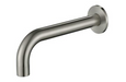 Brushed Nickel Spout BNK-706 – 200mm spout with 60mm cover plate for modern bathrooms and kitchens.