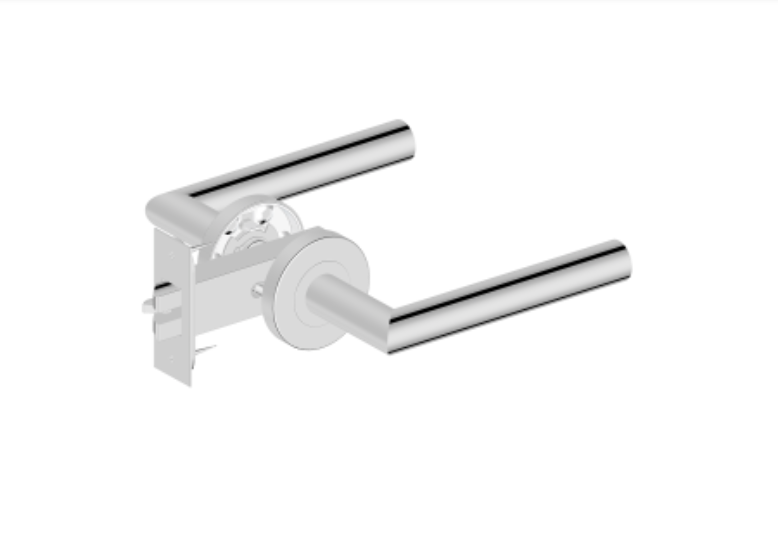 Chrome Door Handle JD-MH600P – Modern, high-quality chrome finish door handle for contemporary doors.