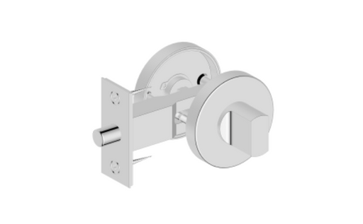 Chrome Door Lock JD-MH601P – Modern, durable chrome lock for doors with secure mechanism and minimalist design.