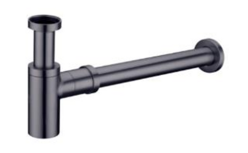 Gunmetal 32mm P Trap UN-GA283 – Premium bathroom and kitchen drainage solution with a modern design.