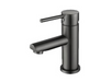 Gunmetal Basin Mixer UNA-70A – Basin tap with straight spout, 35mm cartridge, and gunmetal finish.