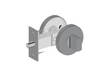 Gunmetal Door Lock JD-MH601BS – Round, sleek door lock with a durable gunmetal finish for modern interiors.