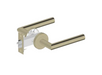 JD-MH600PTS Brushed Gold Door Handle – Luxury brass door handle with modern dual-handle design for elegant interiors.