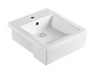 MG-8050-I Semi Recessed Basin – 420mm x 470mm x 150mm with 40mm O/F faucet hole