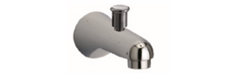 PK001 Bath Shower Diverter, 130mm, chrome finish, modern bathroom diverter valve, seamless bath and shower system transition.