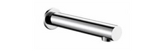 PK508 Bath Spout – 200mm chrome wall-mounted bath spout with a sleek and minimalist design for modern bathrooms.