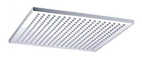 SPT-3030 Square Shower Head – Polished chrome large square showerhead with efficient water flow and modern design.