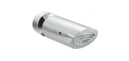 TPR-115 Shower Head – Chrome bathroom shower head with water-efficient design for modern spaces.