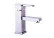 TYO-42B Square Basin Mixer – Chrome finish square basin faucet with a 35mm cartridge, modern design, and 5L/min water flow efficiency for contemporary bathrooms.