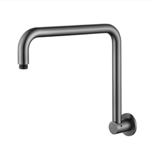 UNM-0446 Gunmetal Wall Mounted Arm – Modern Bathroom Arm with Gunmetal Finish