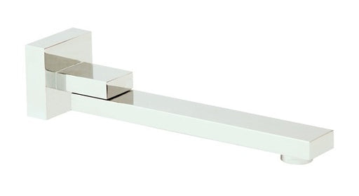 Swivel Bath Spout PK-0435 with sleek square design and chrome finish.