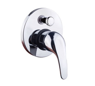 Solid Handle Wall Mixer with Diverter (35mm)